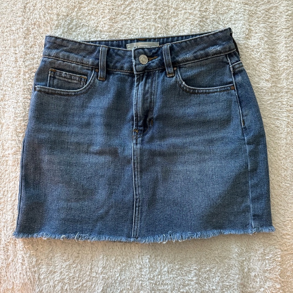 pacsun denim skirt